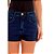 Short Jeans Lança Perfume Hot Pants SH Pr25 Azul Feminino - Imagem 3