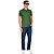 Camisa Polo Aramis Piquet Ve25 Verde Musgo Masculino - Imagem 4