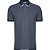 Camisa Polo Individual Constrast In24 Azul Escuro Masculino - Imagem 1