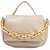 Bolsa Shoulder Colcci Relevo Pr25 Bege Feminino - Imagem 1