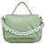 Bolsa Shoulder Colcci Relevo Pr25 Verde Feminino - Imagem 1