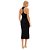 Vestido Easy Lança Perfume Super Mid Pr25 Preto Feminino - Imagem 2