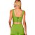 Top Acostamento Fashion Pr25 Verde Feminino - Imagem 2