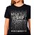 Camiseta Acostamento Shine Pr25 Preto Feminino - Imagem 3