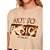 Blusa Acostamento Cropped Pr25 Bege Feminino - Imagem 3