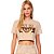 Blusa Acostamento Cropped Pr25 Bege Feminino - Imagem 1