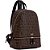 Mochila Colcci Monograma Pr25 Marrom Café Feminino - Imagem 2