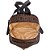 Mochila Colcci Monograma Pr25 Marrom Café Feminino - Imagem 3