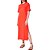 Vestido Colcci Tshirt Pr25 Vermelho Santine Feminino - Imagem 1