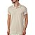 Camisa Polo Colcci Logo Line Pr25 Bege Taupe Masculino - Imagem 1