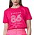 Camiseta Colcci Timeless Pr25 Rosa Deep Pink Feminino - Imagem 1