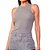 Regata Canelada Colcci Slim Pr25 Cinza Feminino - Imagem 1