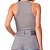 Regata Canelada Colcci Slim Pr25 Cinza Feminino - Imagem 2
