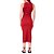 Vestido Colcci Mid Slim Pr25 Vermelho Feminino - Imagem 2