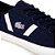 Tênis Lacoste Sideline Canvas Marinho e Branco Masculino - Imagem 6