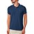 Camisa Polo Colcci Logo Line Pr25 Azul Darkness Masculino - Imagem 1