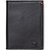 Carteira Couro Acostamento Flap Pr25 Preto Masculino - Imagem 1