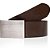 Cinto Couro Acostamento Plate Pr25 Marrom Café Masculino - Imagem 1