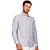Camisa Aramis Flame Listrada Ve25 Branco e Azul Masculino - Imagem 1