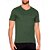 Camiseta Aramis Basic V Ve25 Verde Militar Masculino - Imagem 1