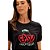 Camiseta Easy Lança Perfume Manga Curta Pr25 Preto Feminino - Imagem 4