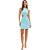 Vestido Easy Lança Perfume Cut Out Pr25 Azul Feminino - Imagem 3