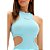 Vestido Easy Lança Perfume Cut Out Pr25 Azul Feminino - Imagem 4