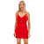 Vestido Curto Easy Lança Perfume V Pr25 Vermelho Feminino - Imagem 1