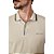 Camisa Polo Colcci Colors Pr25 Bege Taupe Masculino - Imagem 3