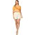 Camiseta Cropped Acostamento TWolf Pr25 Amarelo Feminino - Imagem 4