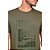 Camiseta Aramis Ocean Barcode Ve25 Verde Militar Masculino - Imagem 3