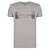 Camiseta John John Regular Label In24 Cinza Masculino - Imagem 1