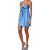Vestido Curto Colcci Amarração Pr25 Azul Atomic Feminino - Imagem 3