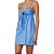 Vestido Curto Colcci Amarração Pr25 Azul Atomic Feminino - Imagem 1