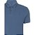 Camisa Polo Individual Basic Slim In24 Azul Masculino - Imagem 3