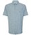 Camisa Dudalina Comfort Fit Slub In24 Azul Masculino - Imagem 1