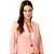 Blazer Dudalina Alongado Linho In24 Rosa Feminino - Imagem 3
