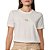 Camiseta Colcci Relevo Ve25 Off White Feminino - Imagem 1