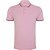 Camisa Polo Dudalina Degradê In24 Rosa Claro Masculino - Imagem 1