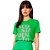 Camiseta Acostamento Shine Pr25 Verde Feminino - Imagem 1