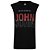 Regata John John Skater In24 Preto Masculino - Imagem 1