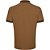 Camisa Polo Dudalina Mini Stripes In24 Marrom Masculino - Imagem 2
