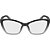 Armação Calvin Klein 24523 004 Preto Feminino - Imagem 2