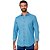 Camisa Jeans Dudalina Lisa Milano Ve25 Azul Claro Masculino - Imagem 1