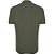 Camisa Polo Individual Zip Slim Ve25 Verde Escuro Masculino - Imagem 2