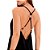 Vestido Lança Perfume Slip Super Midi Pr25 Preto Feminino - Imagem 3