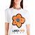 Camiseta Easy Lança Perfume Flower Ve25 Off White Feminino - Imagem 3