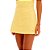 Short Saia Lança Perfume Cintura Média Ve25 Amarelo Feminino - Imagem 1