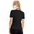 Camiseta Lança Perfume Basic Ve25 Preto e Off White Feminino - Imagem 2