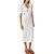Vestido Colcci Canelado Ve25 Off White Feminino - Imagem 1